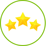 安心の一般貸切バス事業者「最高ランクの三ツ星」