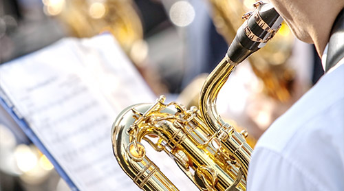 ライブ・吹奏楽部の合宿イメージ